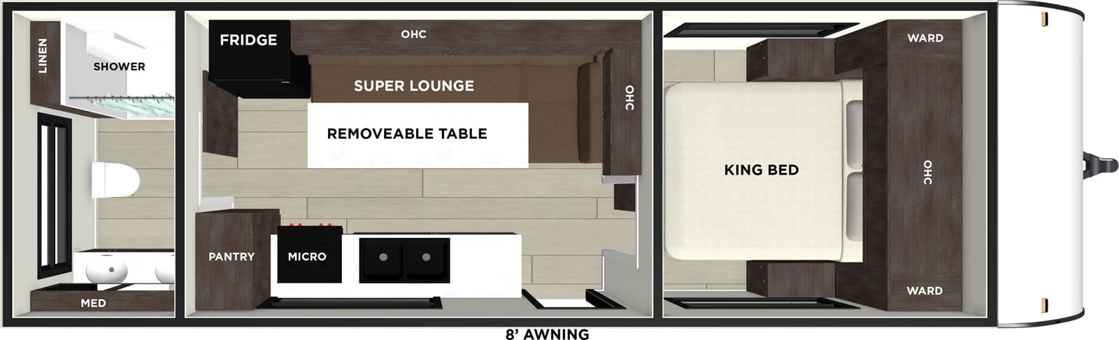 2026 wILDWOOD 233RBLE