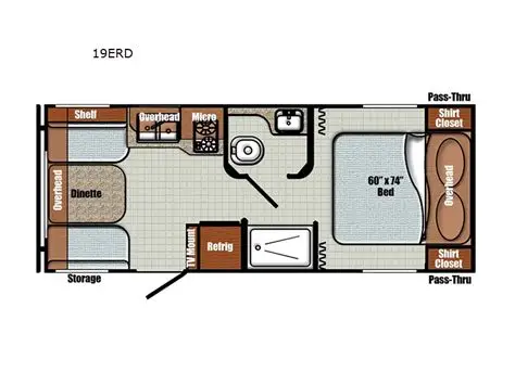 GULFSTREAM 2026 VINTAGE 19ERD FLOORPLAN